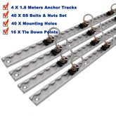 1.8M Anchor Track 4Tracks with 16XRings